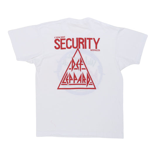 1987 Def Leppard Hysteria Crew Tour Shirt