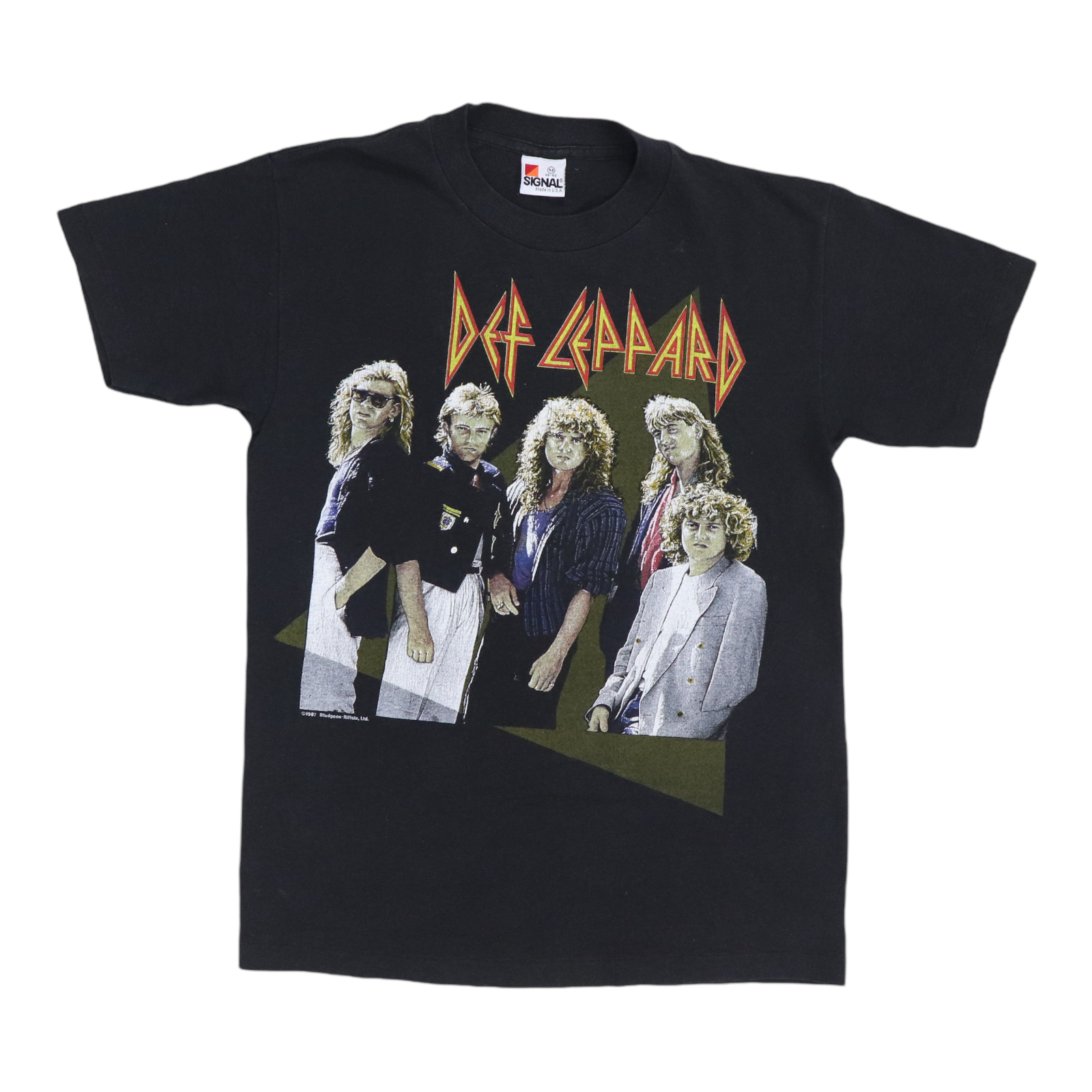 1987 Def Leppard Hysteria Shirt | Authentic Vintage Tee – WyCo Vintage