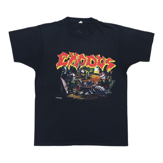 1987 Exodus Meat Party Tour Shirt