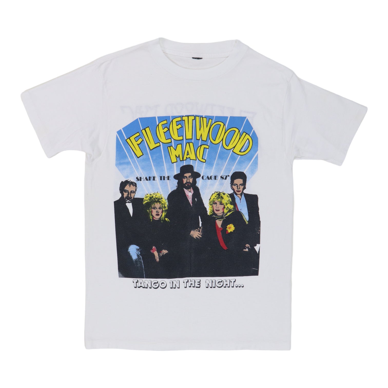 1987 Fleetwood Mac Tango In The Night Tour Shirt | Authentic 