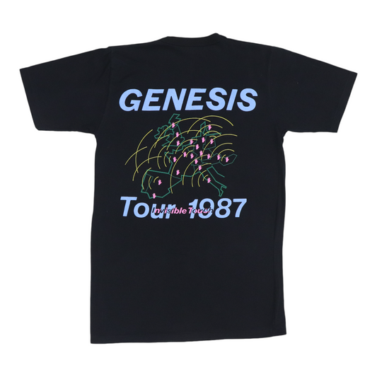 1987 Genesis Invisible Touch Tour Shirt Back