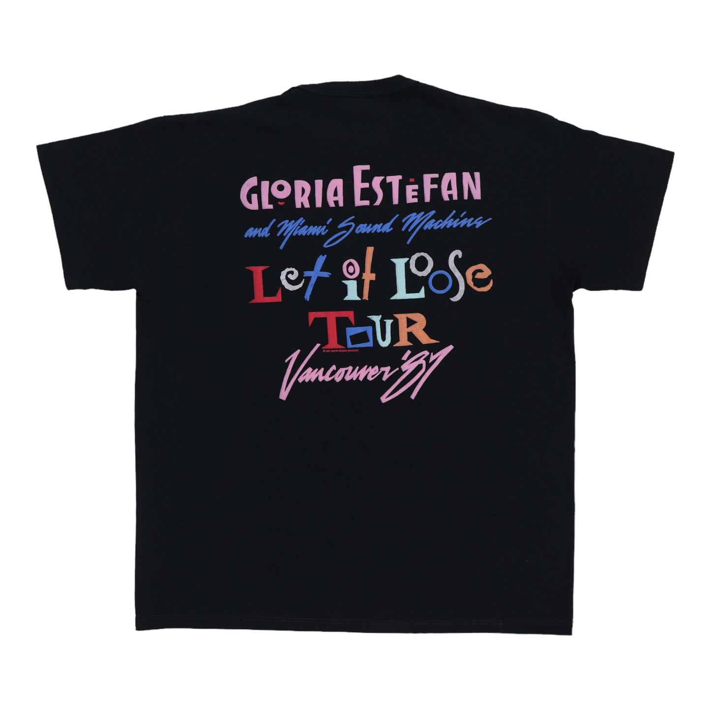 1987 Gloria Estefan Let It Loose Tour Shirt