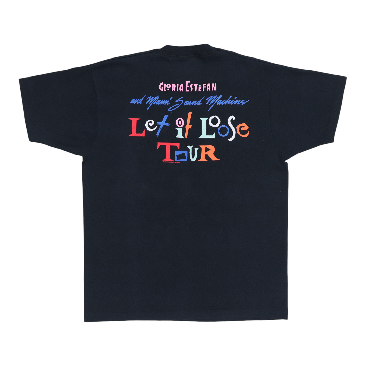 1987 Gloria Estefan Let It Loose Tour Shirt
