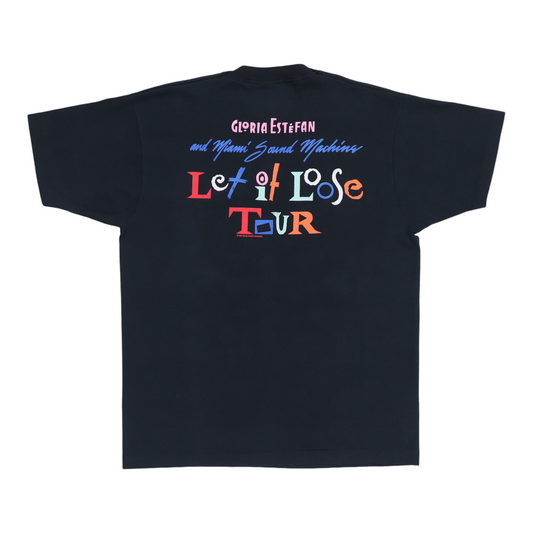 1987 Gloria Estefan Let It Loose Tour Shirt Back