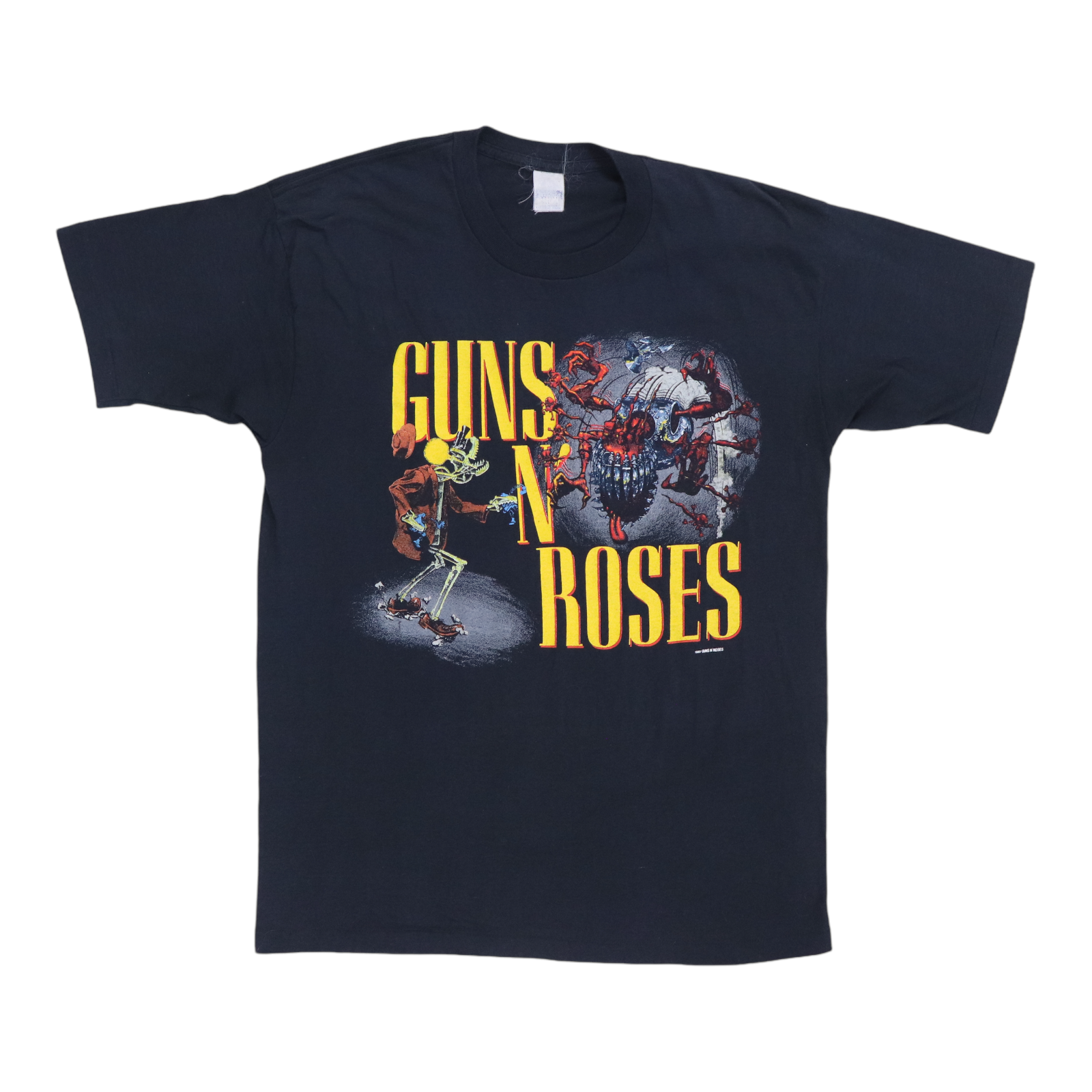 1987 Guns N Roses Appetite For Destruction Tour Shirt | Authentic