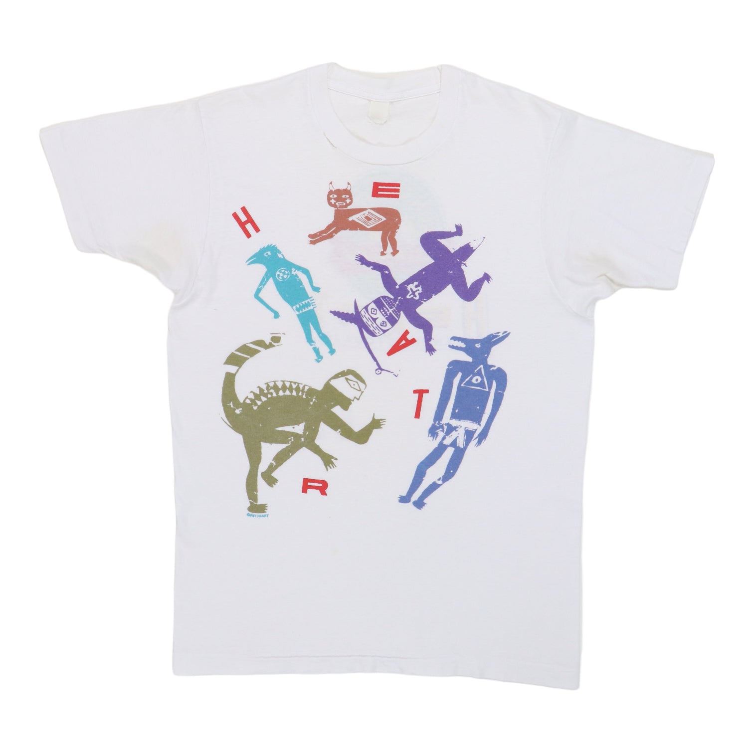 1987 Heart Bad Animals Tour Shirt | Authentic Vintage Tee – WyCo