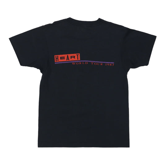 1987 Heart Bad Animals Tour Shirt Back