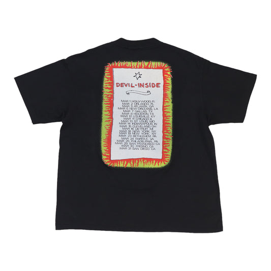 1987 INXS Devil Inside Tour Shirt Back