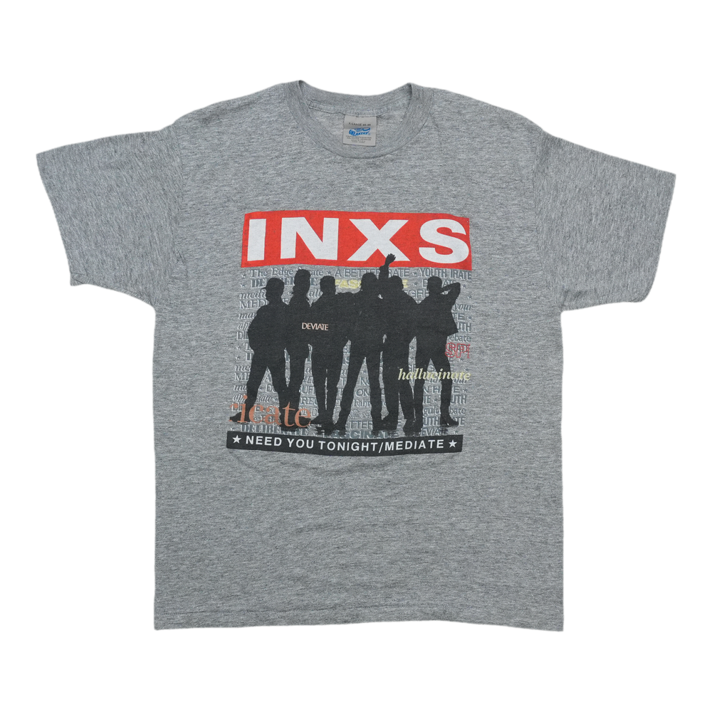 1987 INXS Need You Tonight Shirt Front