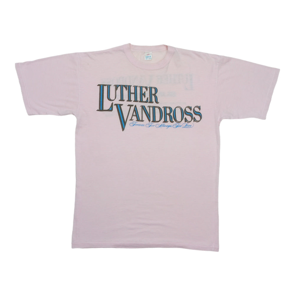 1987 Luther Vandross European Tour Shirt Front