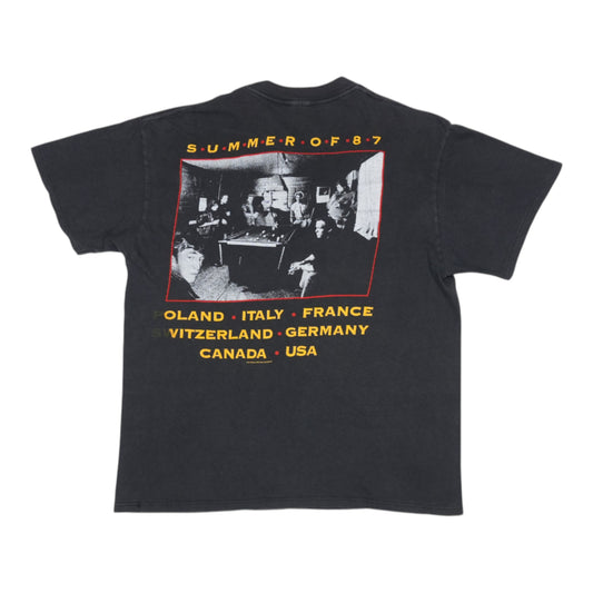 1987 Marillion Clutching At Straws Tour Shirt Back