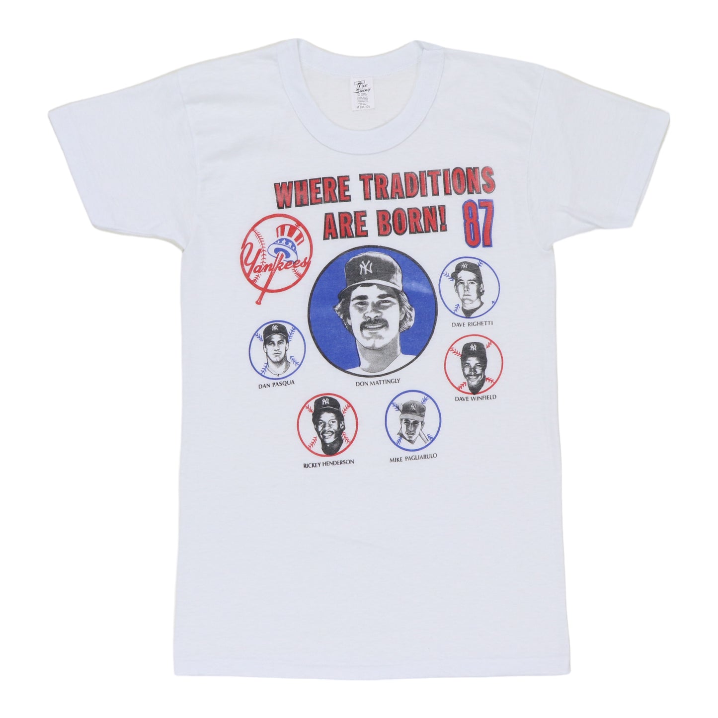 1987 New York Yankees Where Traditions Are Born Shirt