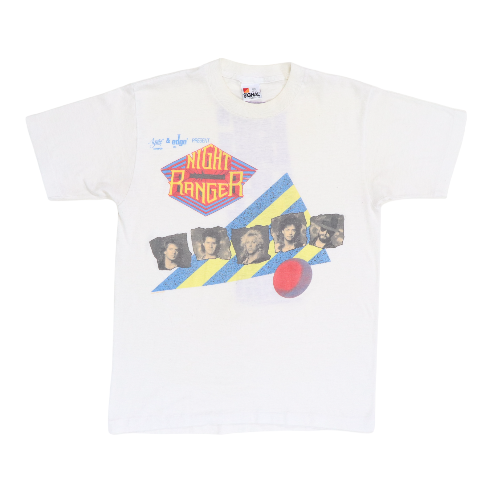 1987 Night Ranger Tour Shirt | Authentic Vintage Tee – WyCo Vintage