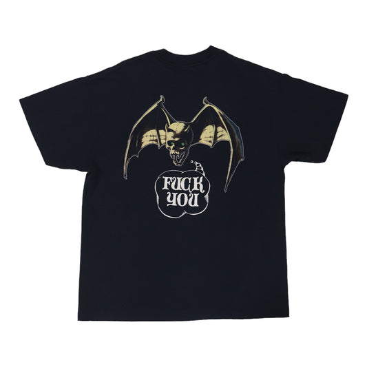1987 Over Kill We Don't Care What You Say Shirt Back