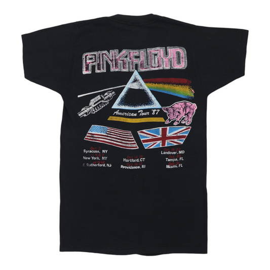 1987 Pink Floyd Momentary Lapse Of Reason Tour Shirt Back