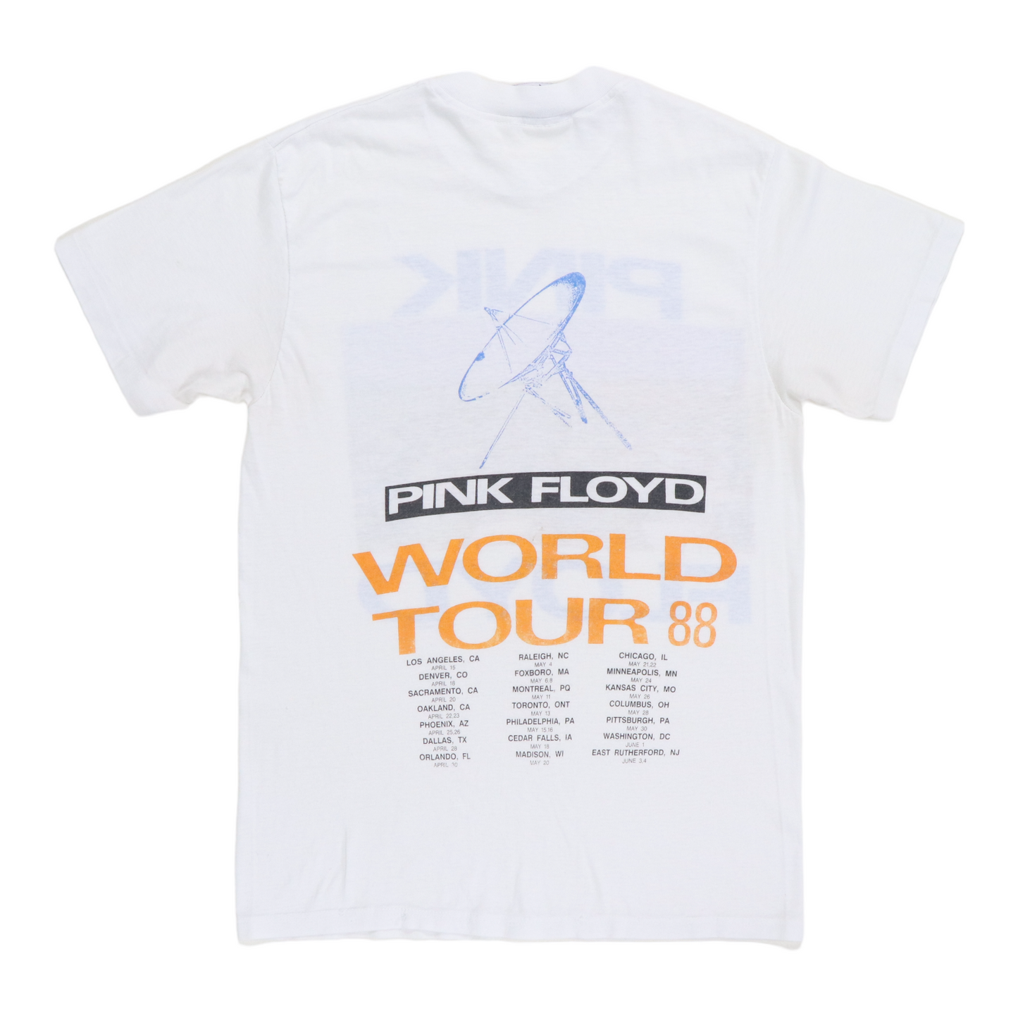 1987 Pink Floyd Momentary Lapse Of Reason Tour Shrit