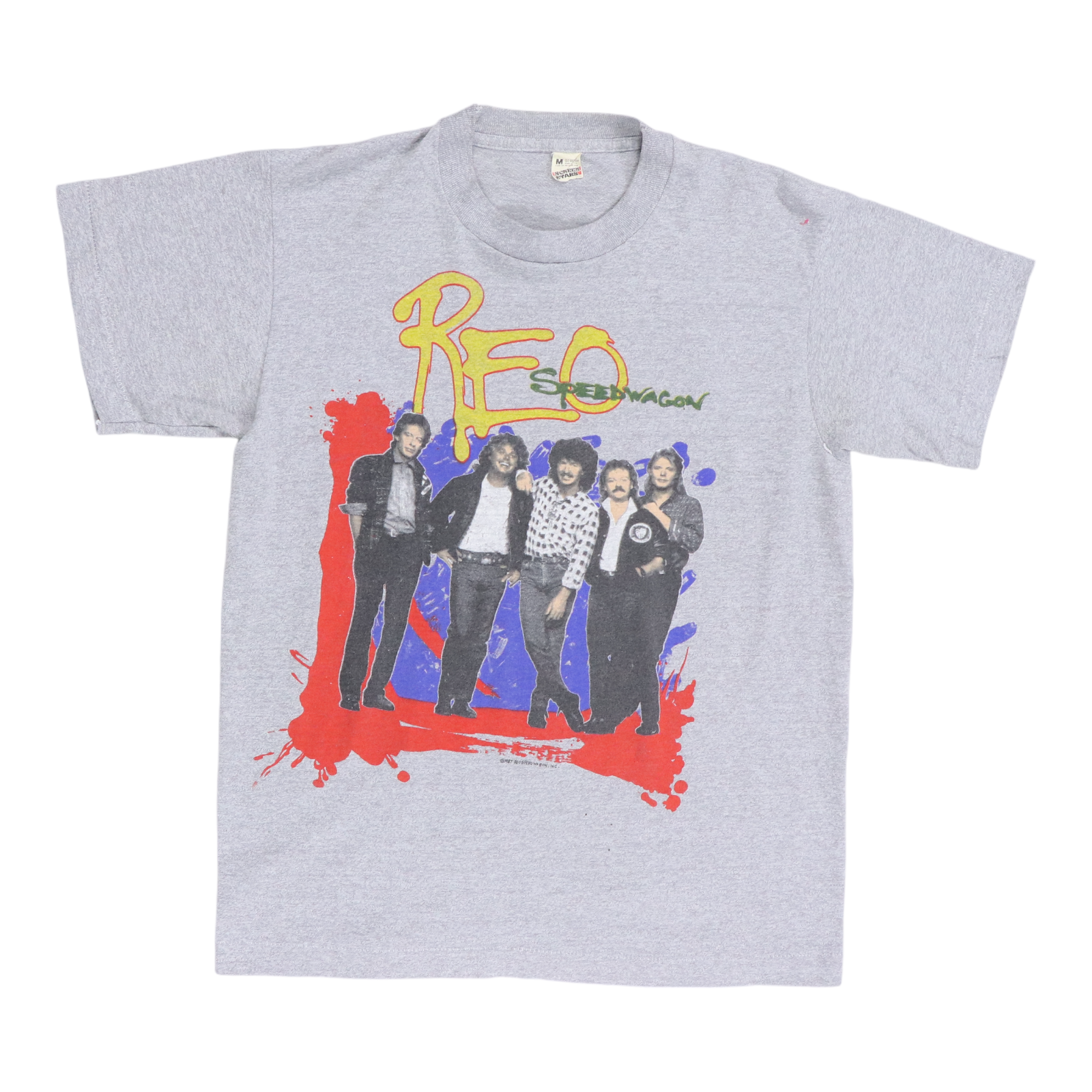 1987 REO Speedwagon Shirt | Authentic Vintage Tee – WyCo Vintage 1987 REO Speedwagon Shirt | Authentic Vintage Tee – WyCo Vintage