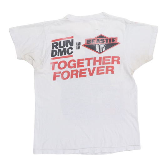 1987 Run DMC Beastie Boys Together Forever Tour Shirt Back