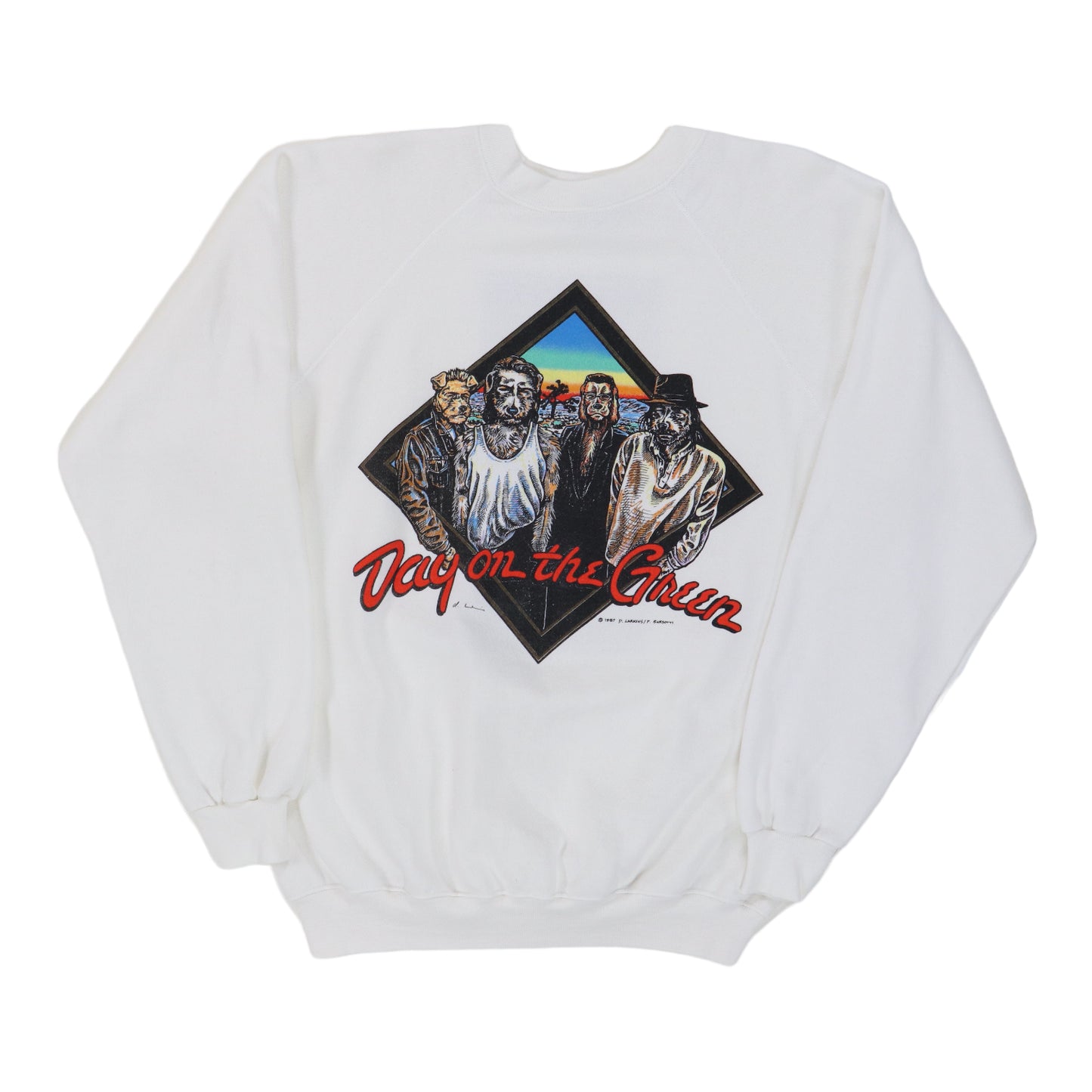 1987 U2 Day On The Green Sweatshirt