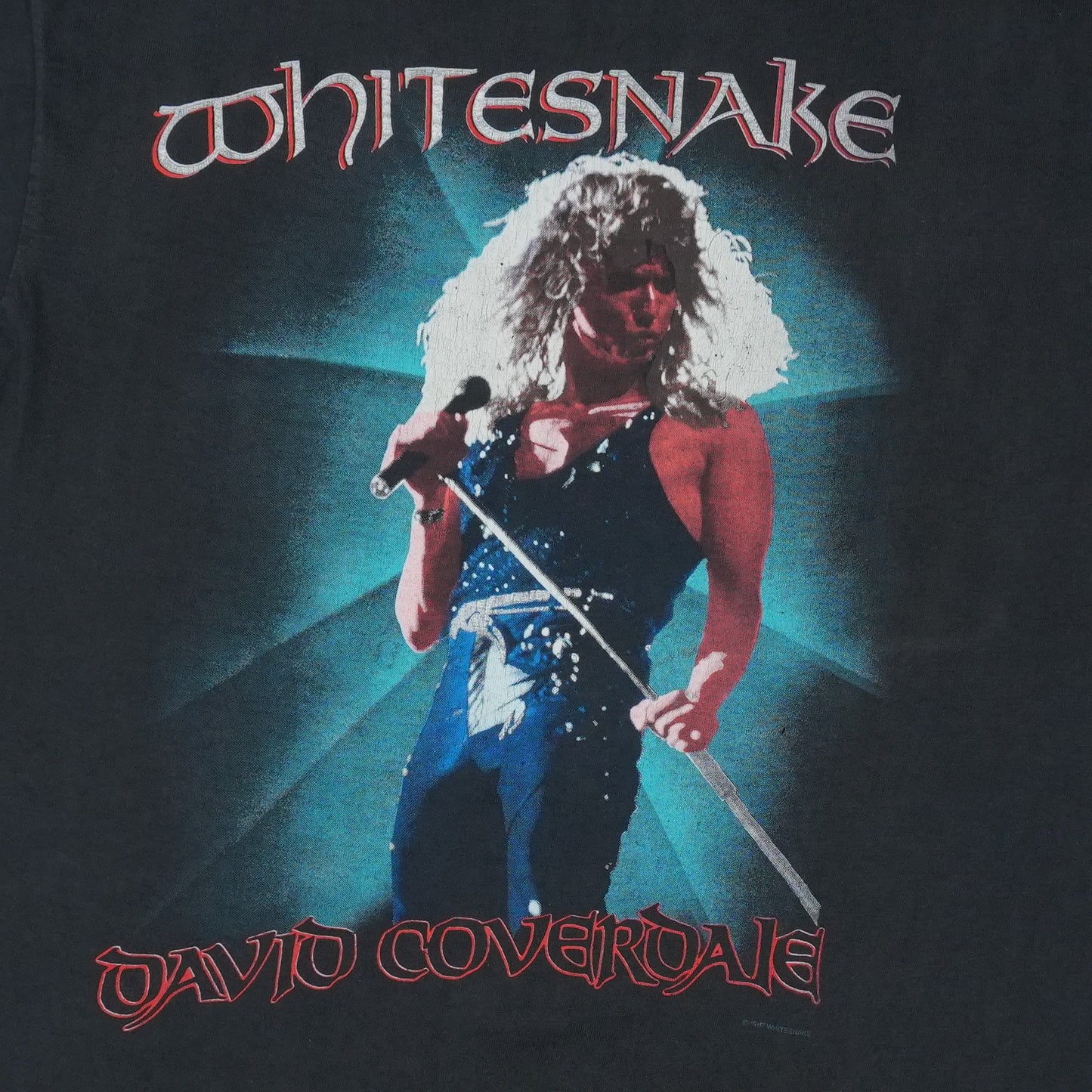 1987 Whitesnake David Coverdale Tour Shirt