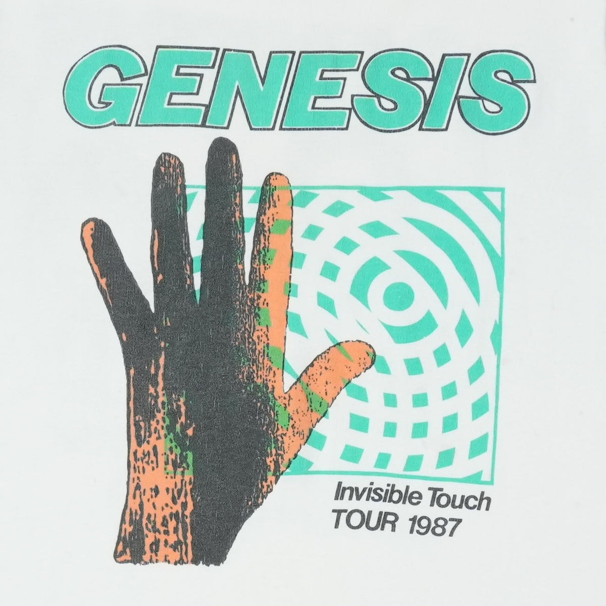 1987 Genesis Invisible Touch Tour Shirt