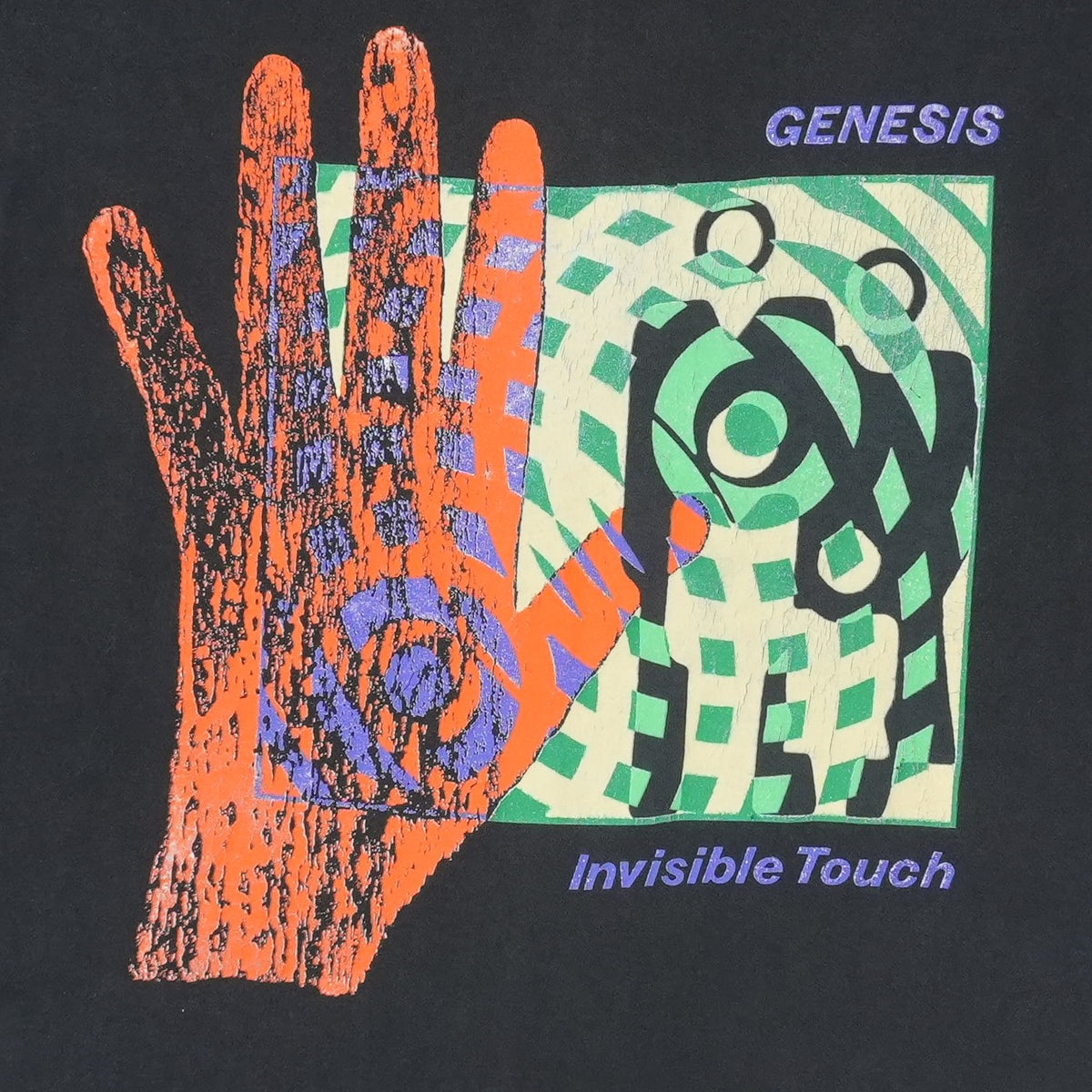 1987 Genesis Invisible Touch Tour Shirt