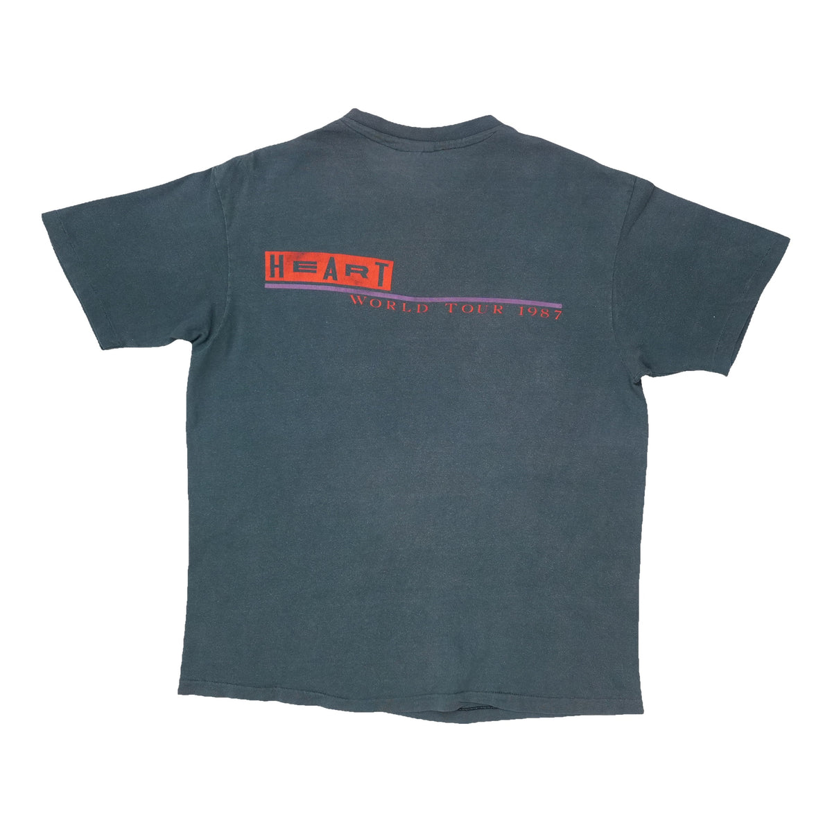 1987 Heart Bad Animals World Tour Shirt