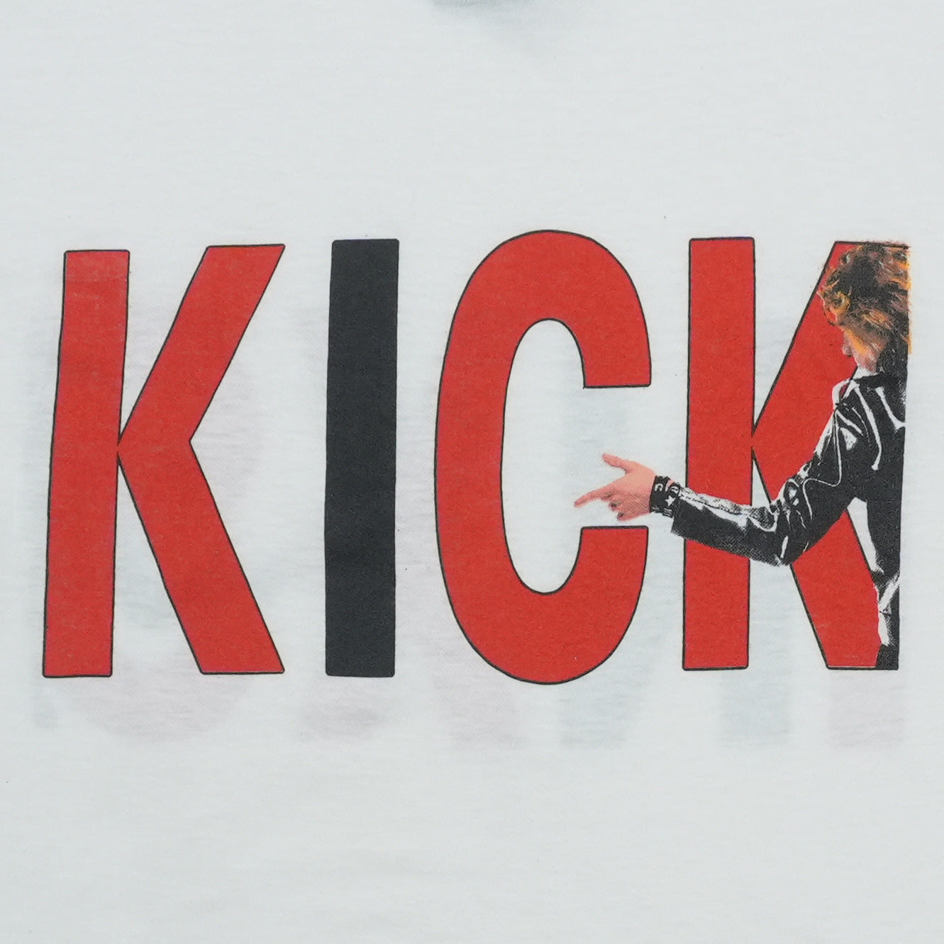 1987 INXS Kick Shirt Detail 3