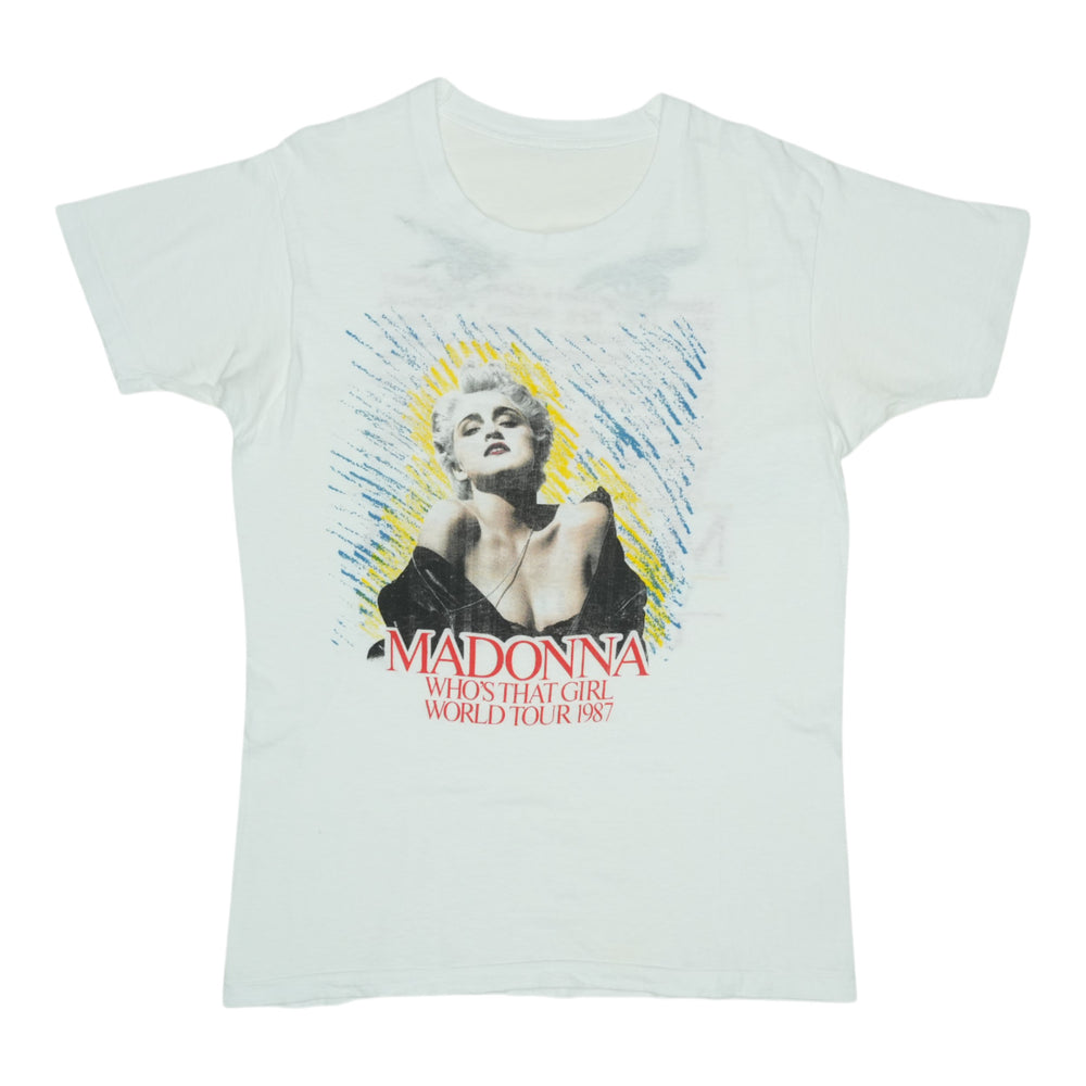 1987 Madonna Who's That Girl Tour Shirt