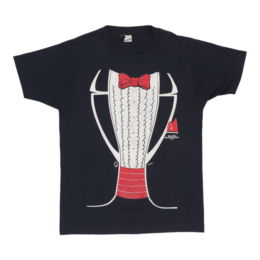 1987 Bacardi Rum Tuxedo Shirt
