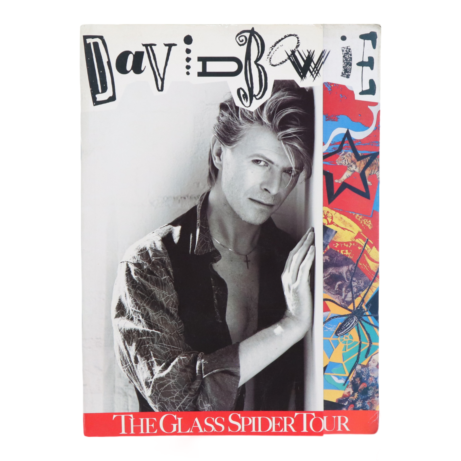 1987 David Bowie Glass Spider Tour Program | Authentic Vintage Tee