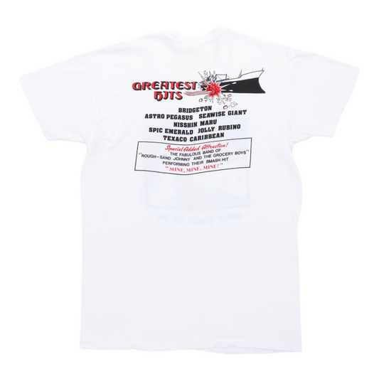 1987 Dire Straits Tour Shirt Back
