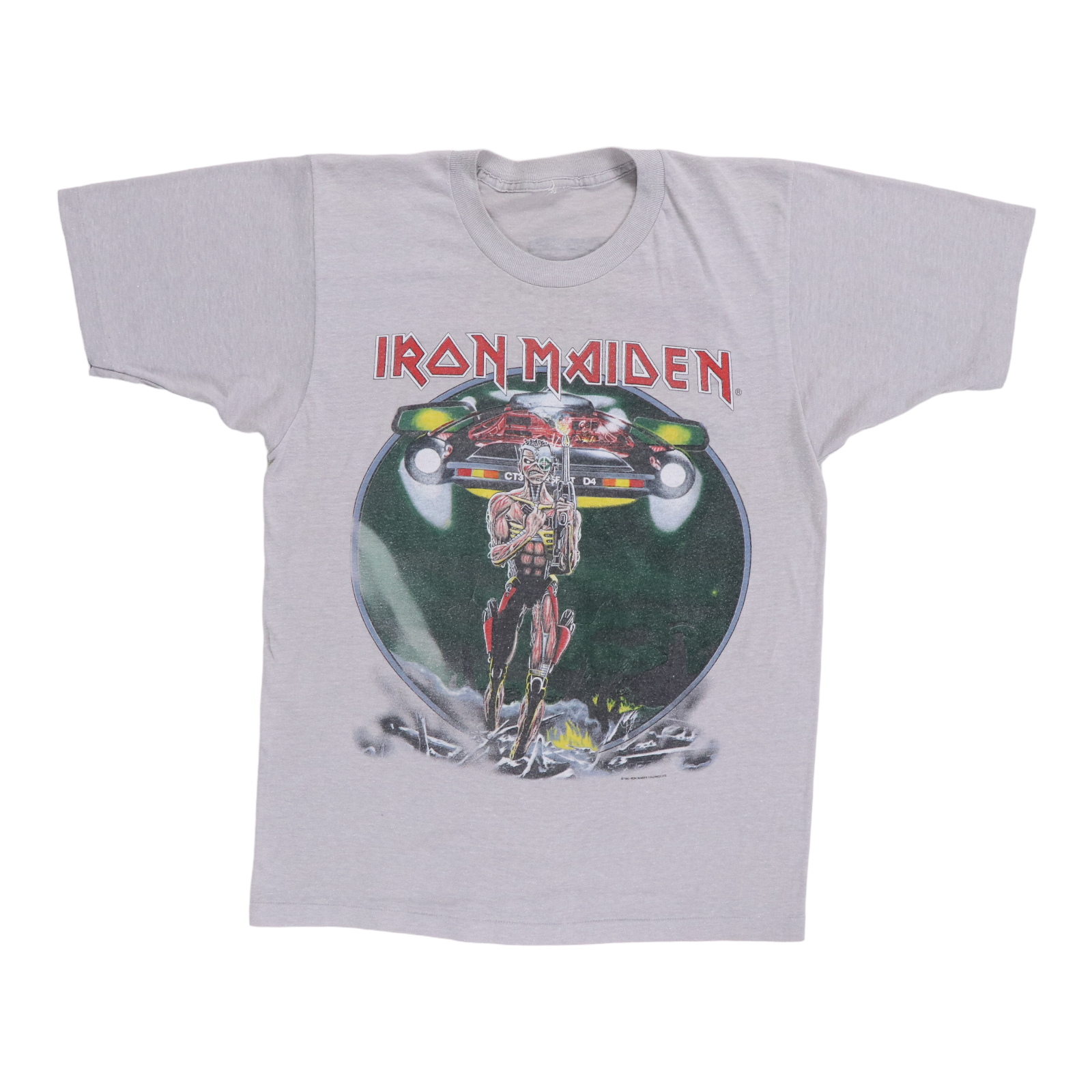 1987 Iron Maiden Somewhere On Tour Shirt | Authentic Vintage Tee