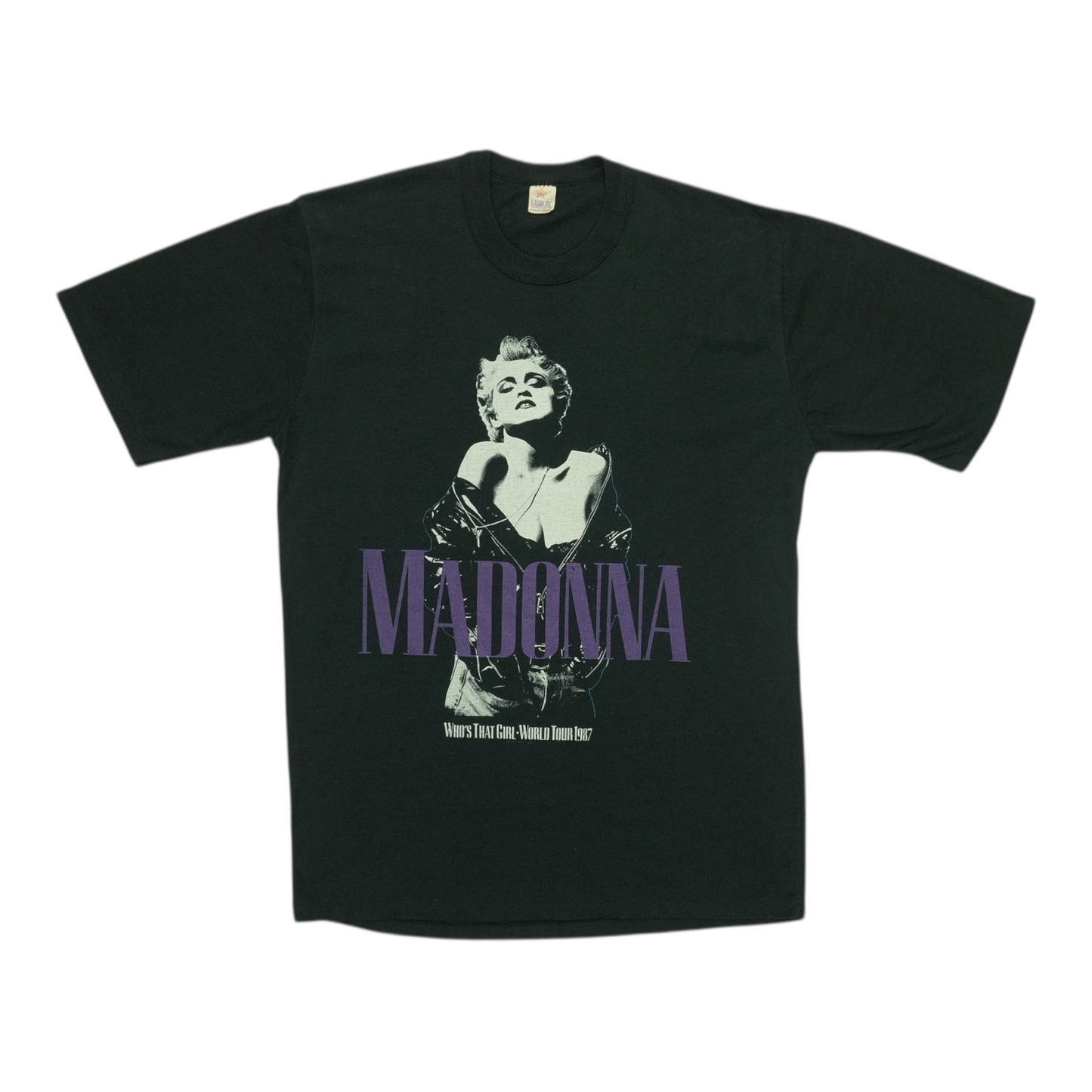 1987 Madonna Who's That Girl World Tour Shirt