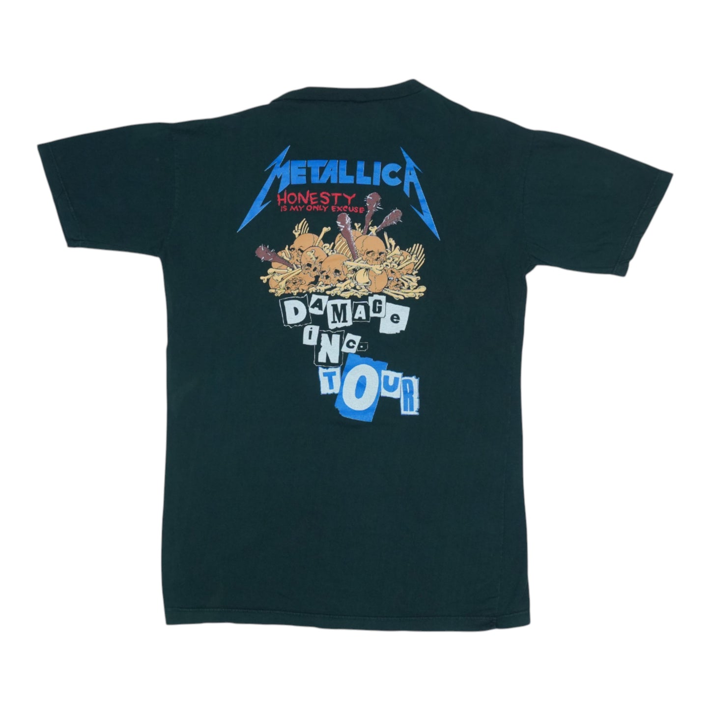 1987 Metallica Damage Inc Tour Shirt