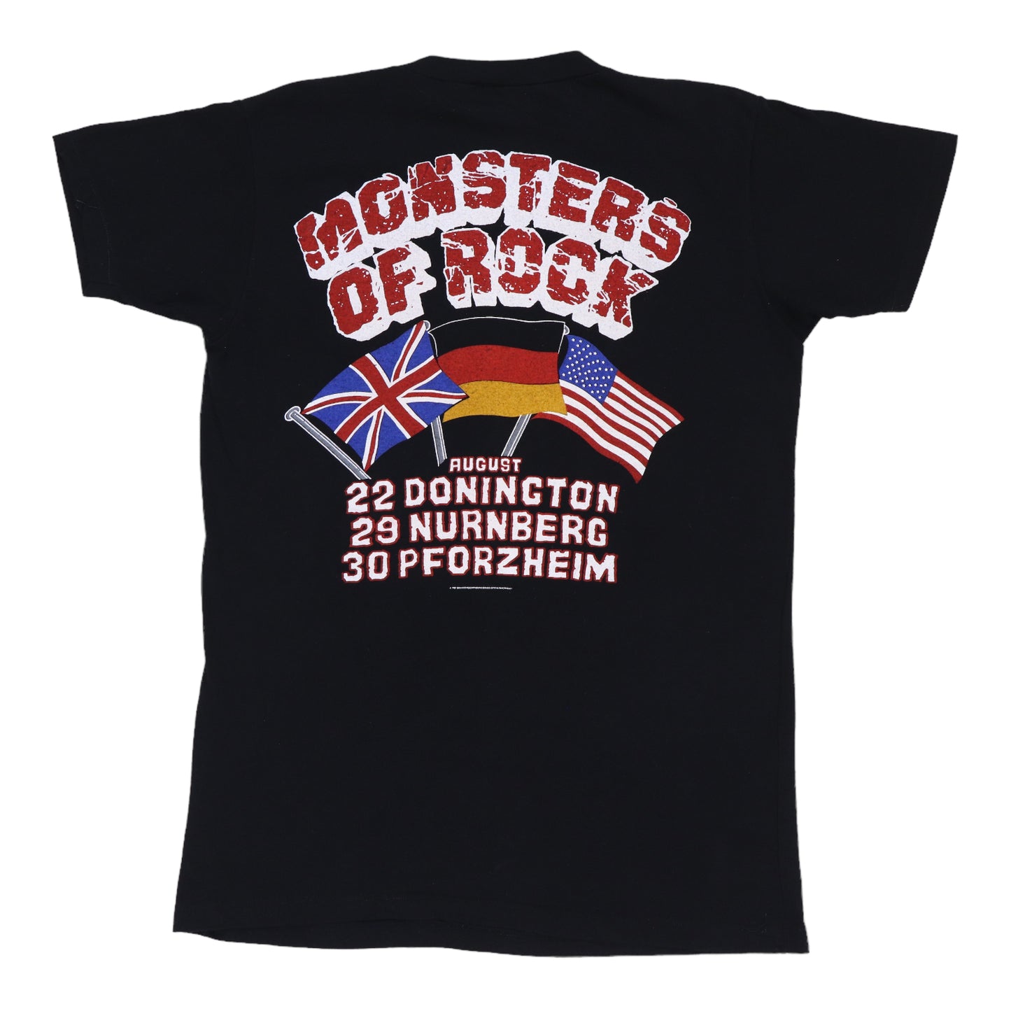 1987 Monsters Of Rock Tour Shirt