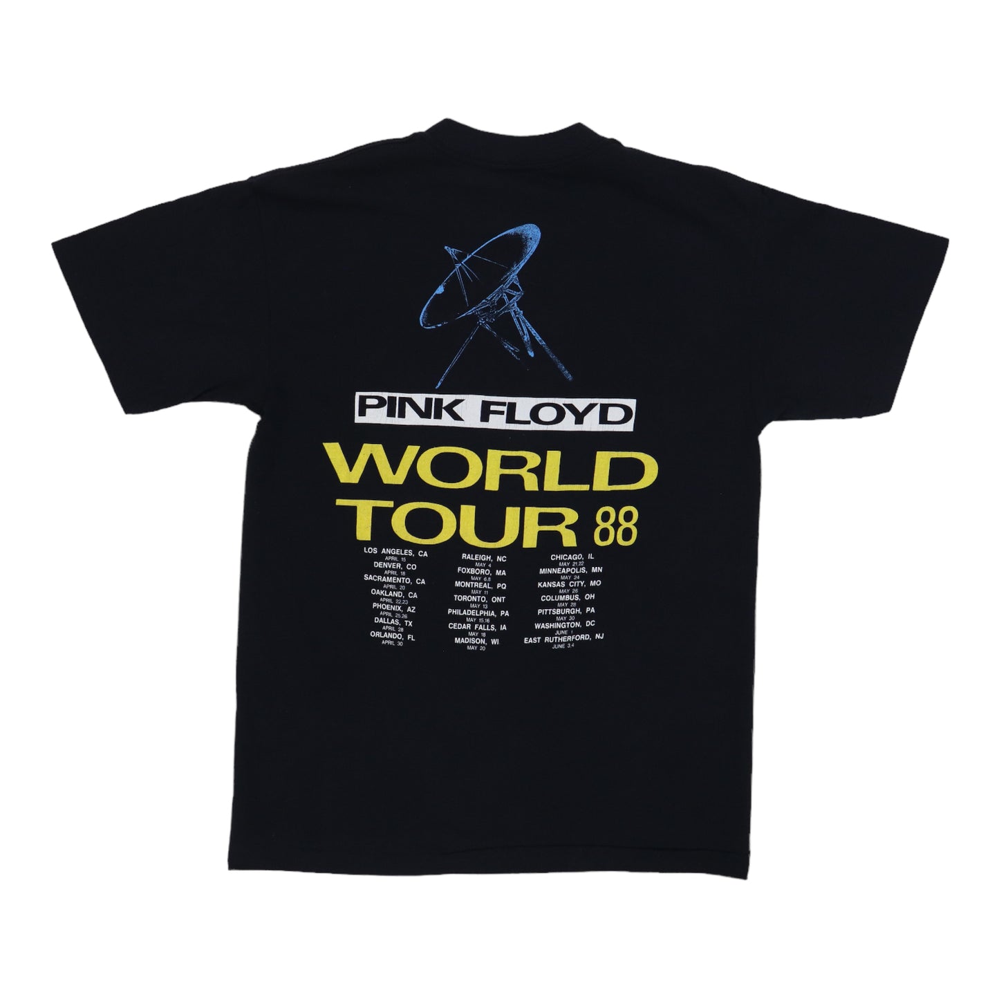 1987 Pink Floyd Momentary Lapse Of Reason Tour Shirt