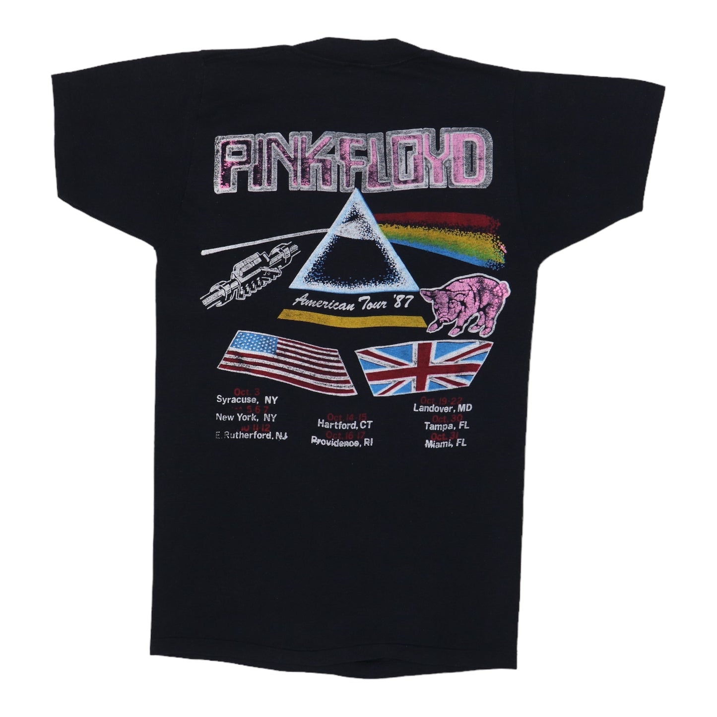 1987 Pink Floyd Momentary Lapse Of Reason Tour Shirt