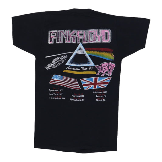 1987 Pink Floyd Momentary Lapse Of Reason Tour Shirt Back
