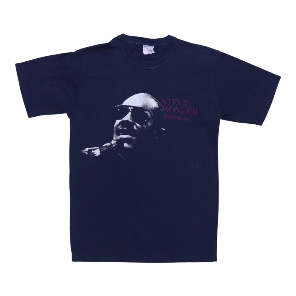1987 Stevie Wonder Love Is The Key Tour Shirt