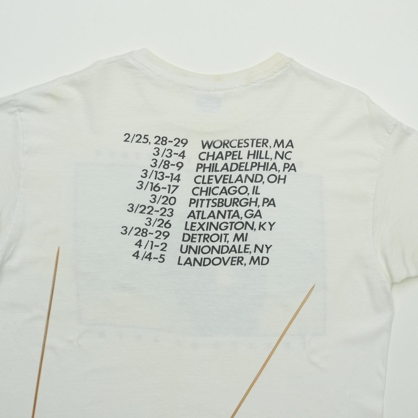 1987 Bruce Springsteen Tunnel of Love Shirt Detail 8