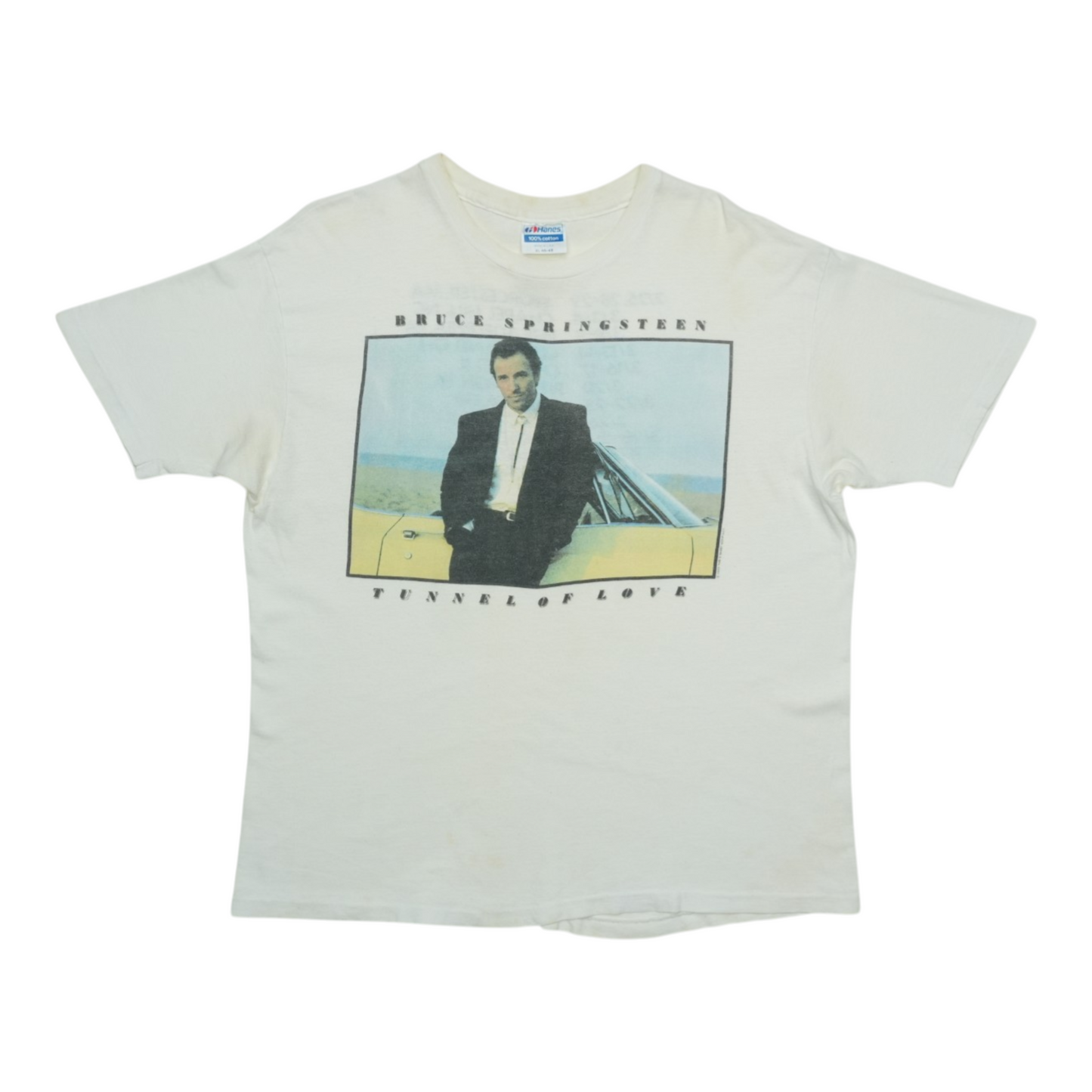 1987 Bruce Springsteen Tunnel of Love Shirt Front