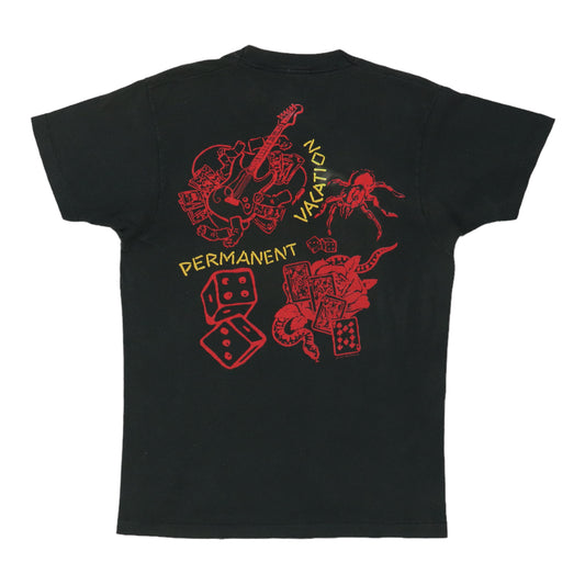 1988 Aerosmith Permanent Vacation Shirt Back