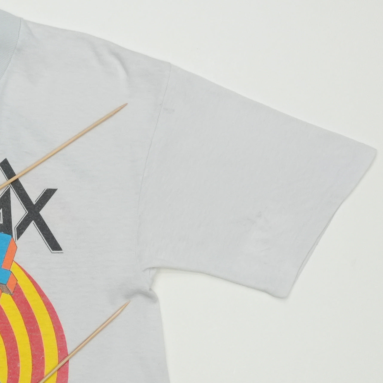1988 Anthrax State Of Euphoria Spit Inside Tour Shirt Detail 3