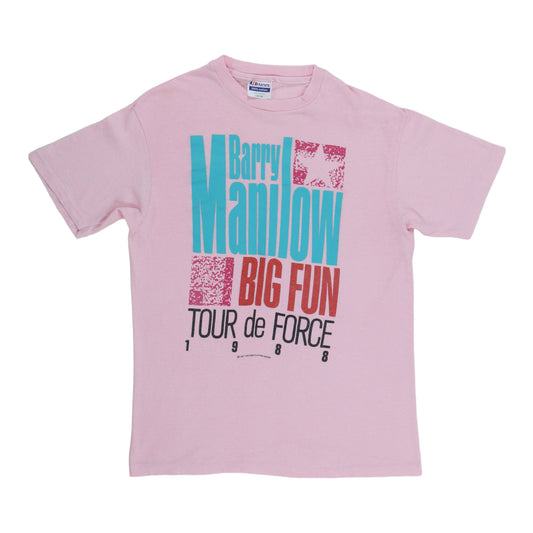1988 Barry Manilow Big Fun Tour De Force Shirt
