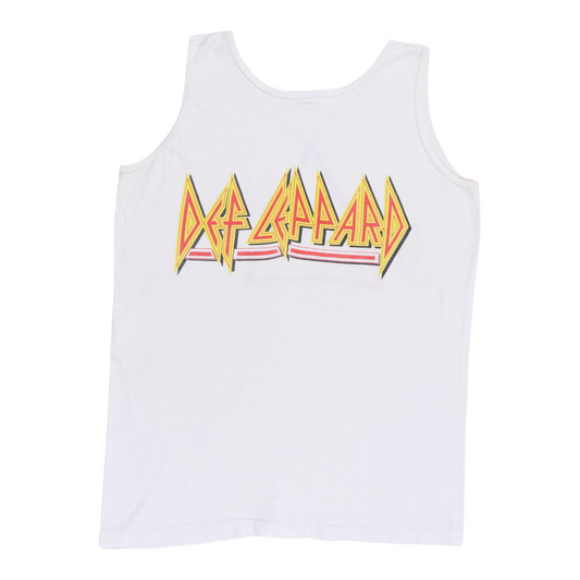 1988 Def Leppard Hysteria Tank Top Shirt Back