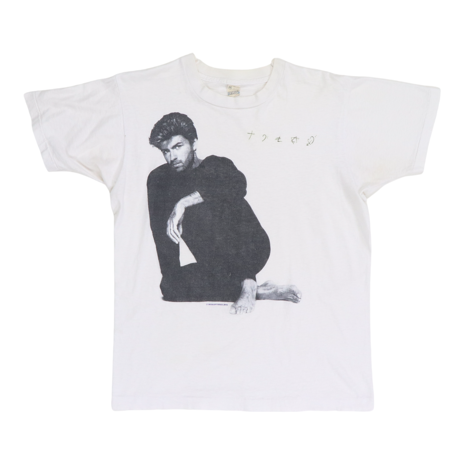 1988 George Michael Faith Shirt | Authentic Vintage Tee – WyCo Vintage