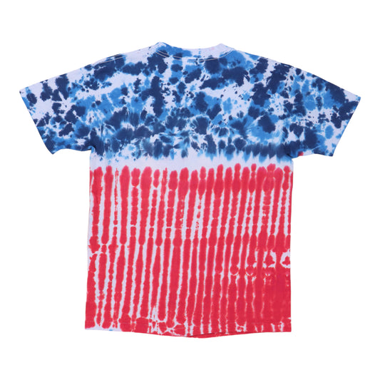 1988 Grateful Dead Steal Your Face Tie Dye Shirt Back