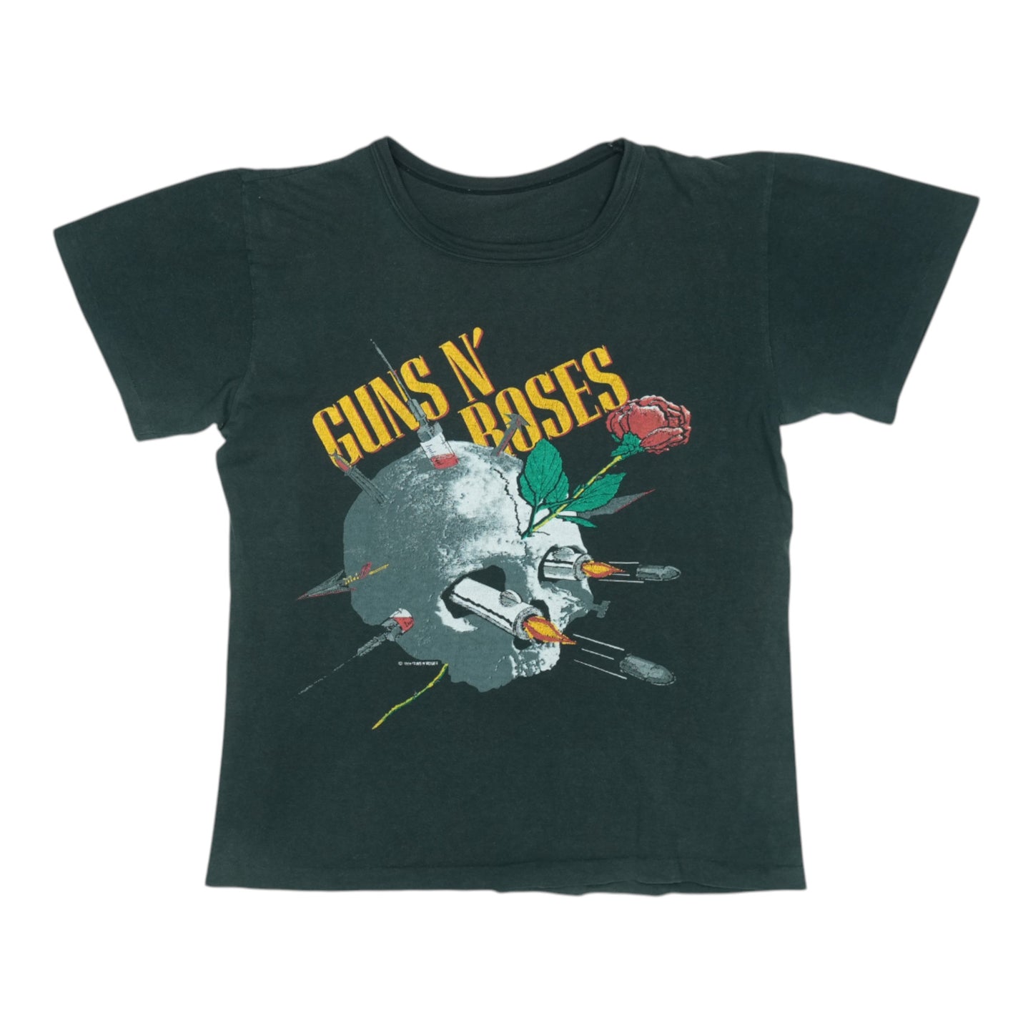 1988 Guns N Roses Appetite For Destruction Japan Tour Shirt