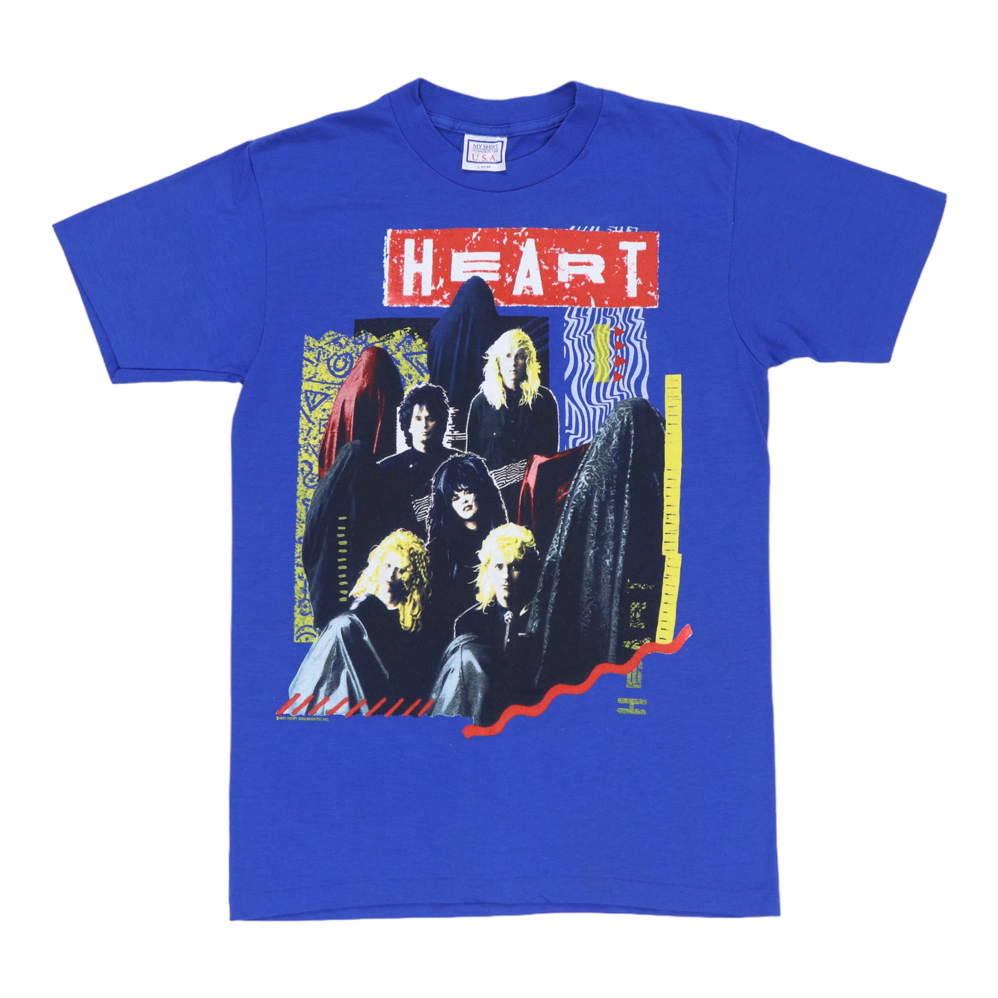 1988 Heart Bad Animals Tour Shirt